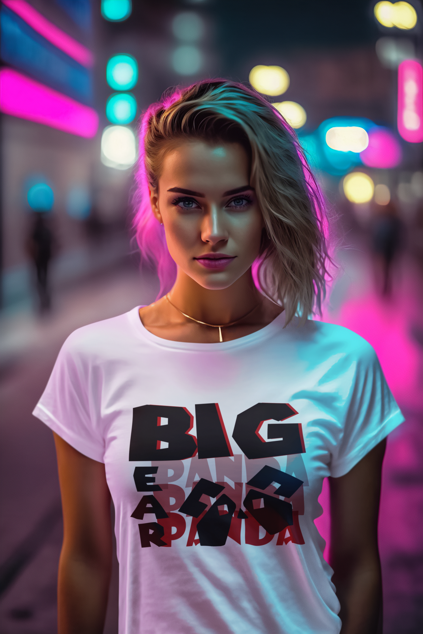 Damenshirt "BigEarPanda "