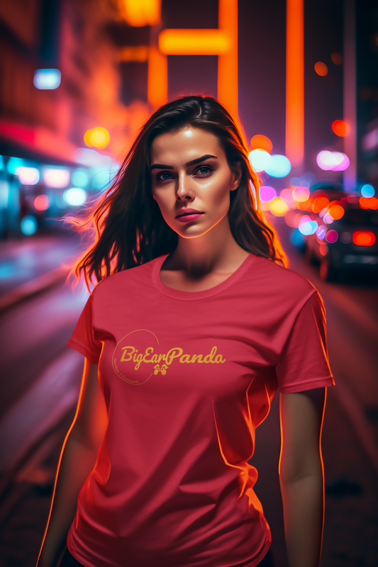 Damen Shirt "Logo Kreis Gold"