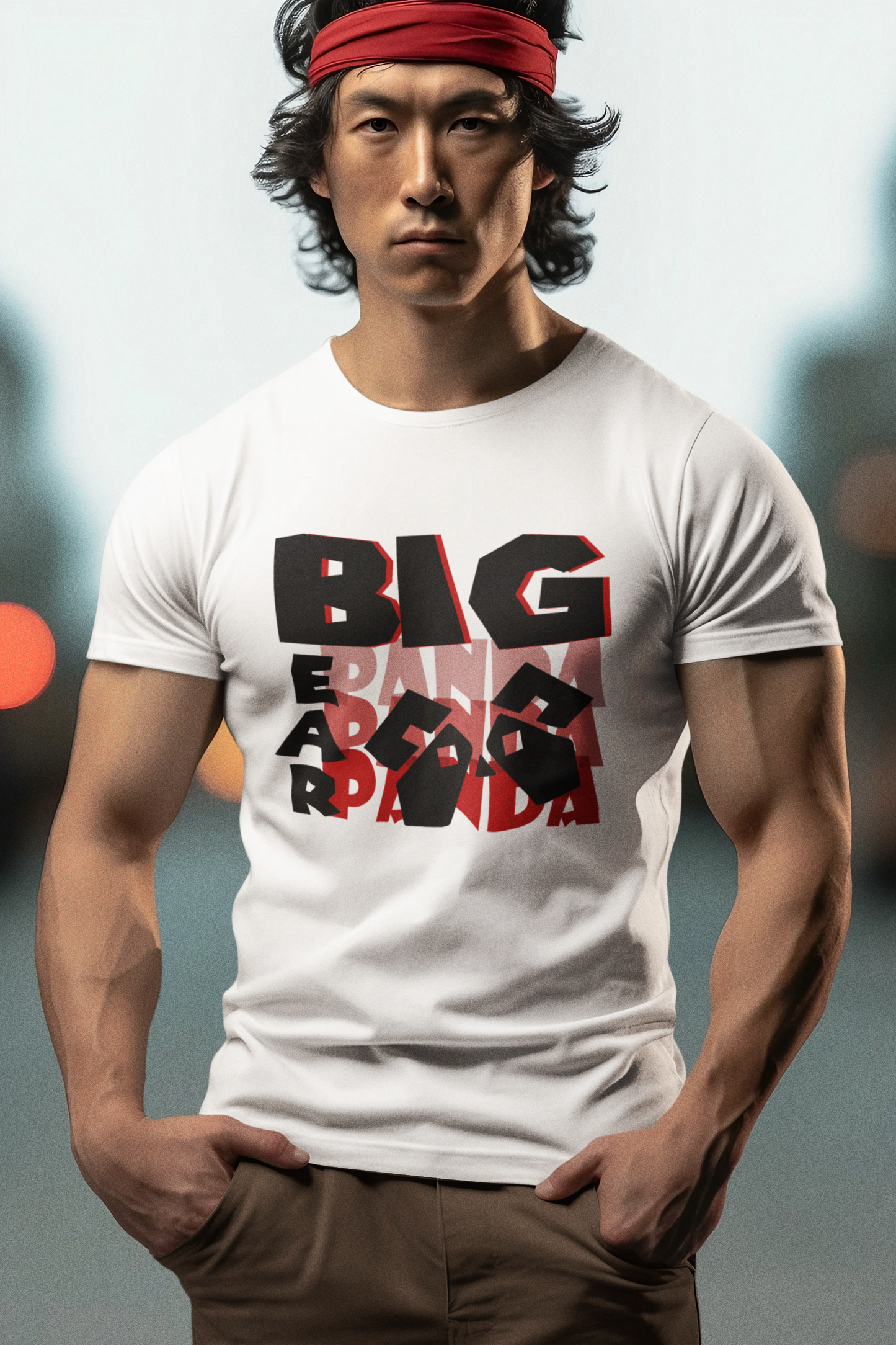Herren Premiumshirt "BigEarPanda "