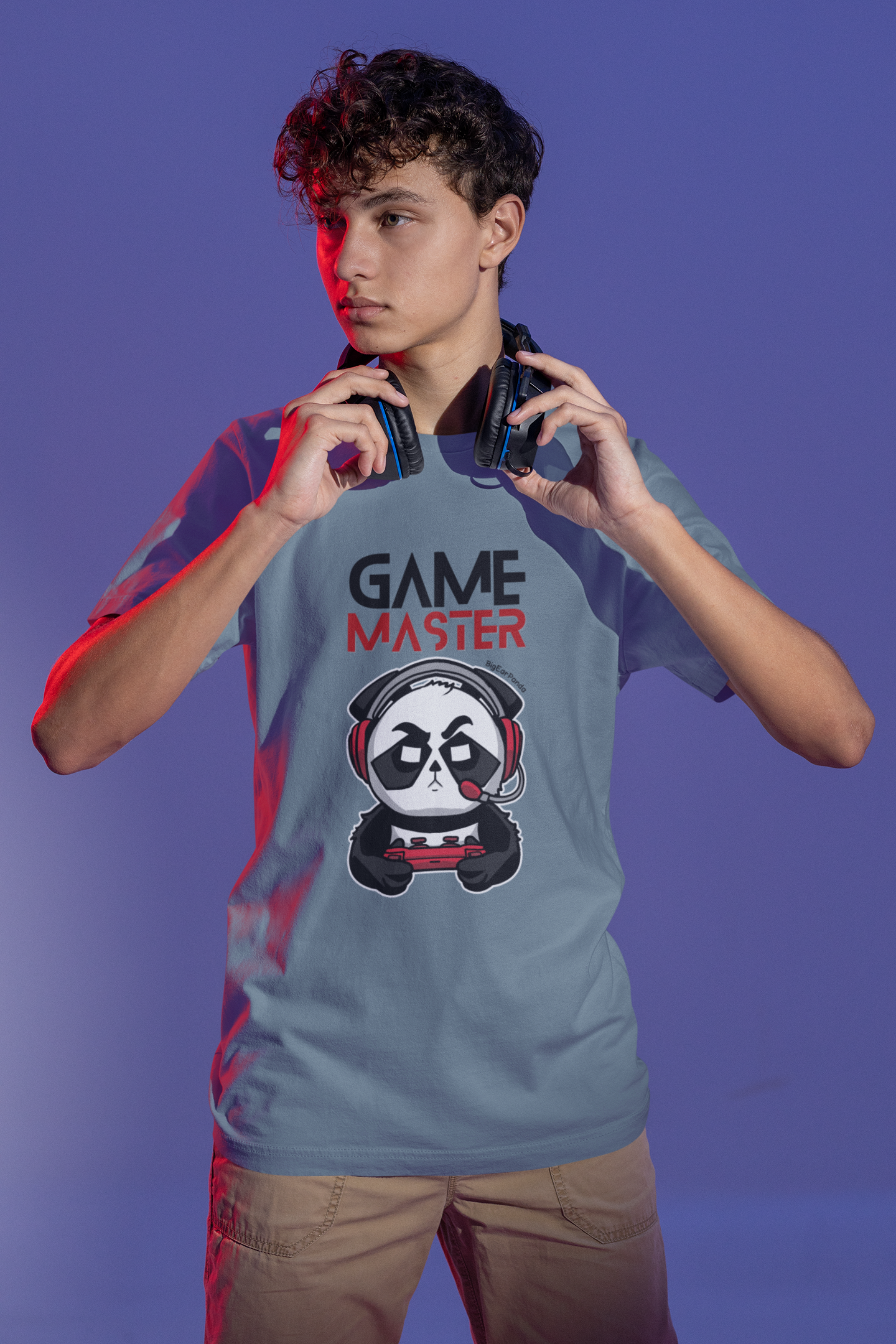 Herren Premium Organic Shirt "Game Master"
