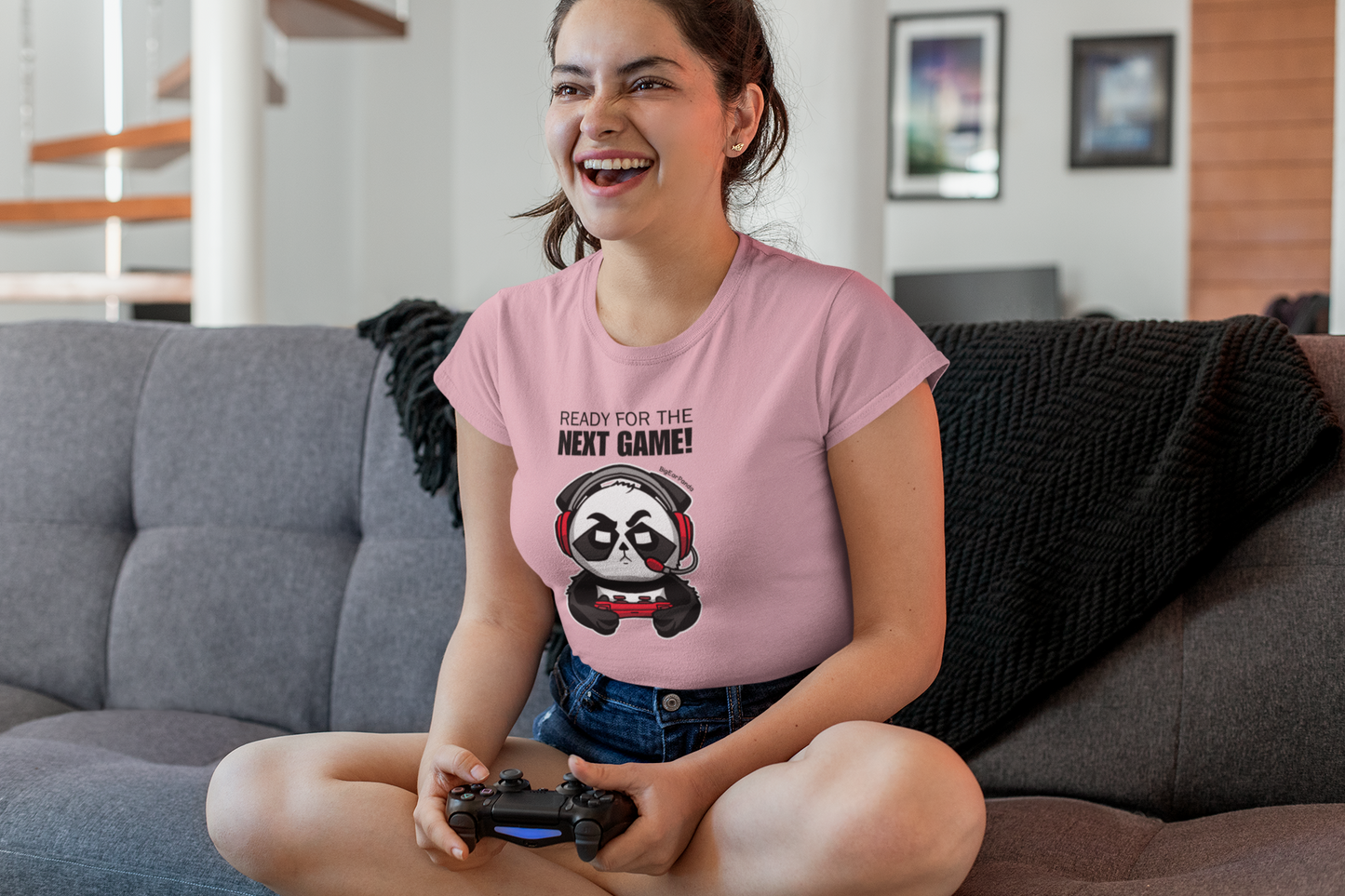 Damen Premium Organic Shirt "Next Game"