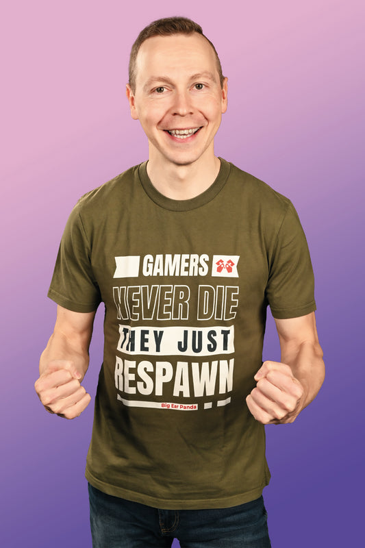 Herren Premium Organic Shirt "Respawn"