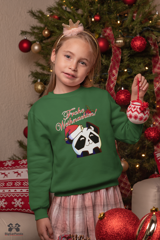 Kinder Sweatshirt - "Xmas Panda"